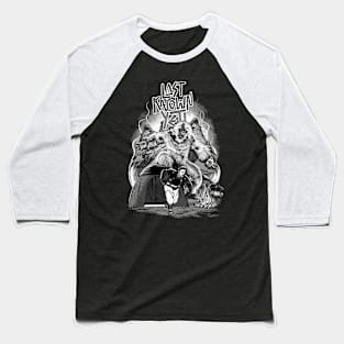 LAST KNOWN YETI BW Baseball T-Shirt